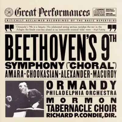 Beethoven: Symphony No. 9 In D Minor, Op. 125 "Choral" - Mormon Tabernacle Choir Beethoven: Symphony No. 9 In D Minor, Op. 125 "Choral" - Mormon Tabernacle Choir
