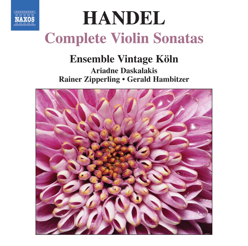 Обложка альбома «HANDEL: Violin Sonatas» — Gerald Hambitzer, Ariadne Daskalakis & Rainer Zipperling