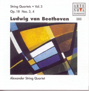 Beethoven: String Quartets, Vol. 3, Op. 18, No. 3 & 4