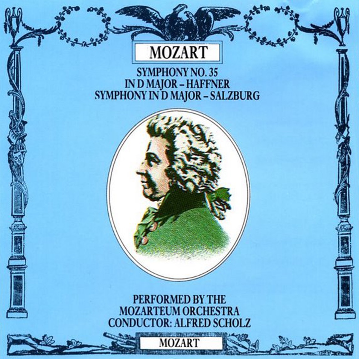 Mozart: Symphony No. 35 in D Major - Haffner & "Salzburg Symphony No. 1" cover art