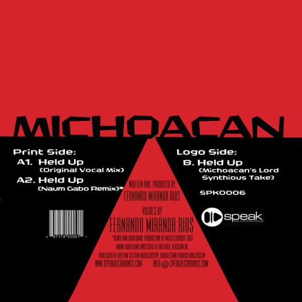 Обложка альбома «Held Up - EP» — Michoacan