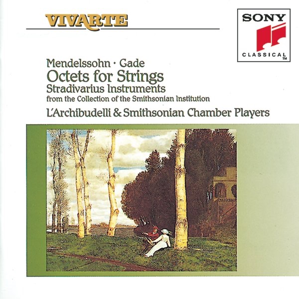 Обложка альбома «Mendelssohn & Gade: String Octets» — L'Archibudelli & Smithsonian Chamber Players