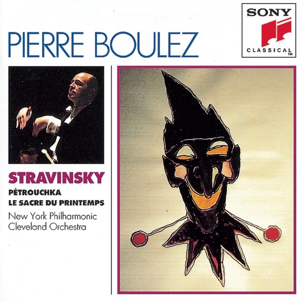 Stravinsky: Pétrouchka, Rite of Spring cover art