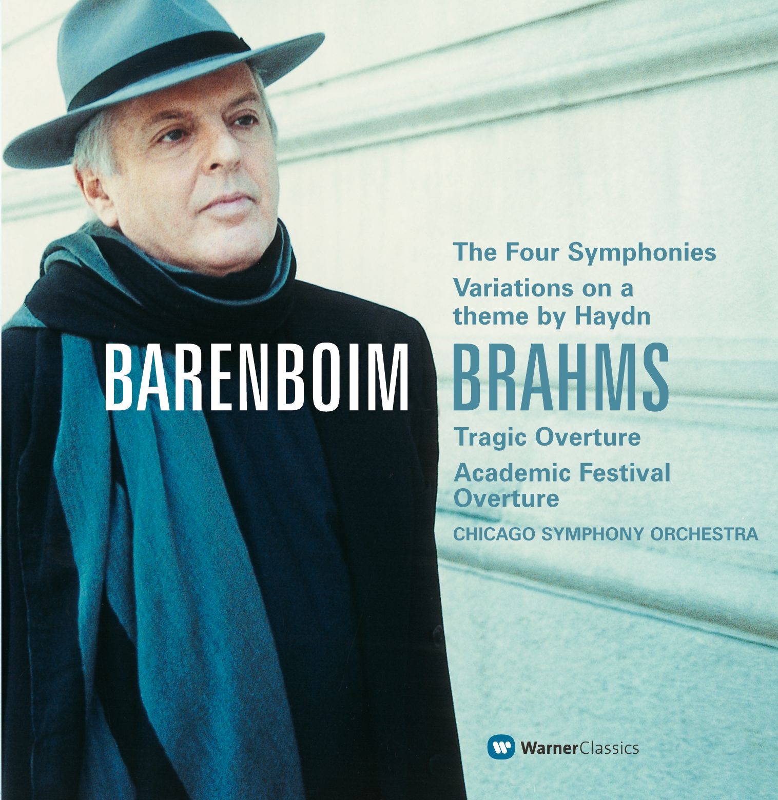 Brahms: Symphonies Nos. 1-4, Variations on a Theme By Haydn by Chicago Symphony Orchestra & Daniel Barenboim album cover