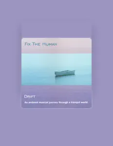 Listen to Fix the Human, watch music videos, read bio, see tour dates & more!