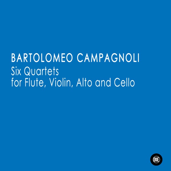 Cover of Bartolomeo Campagnoli: Sei Quartetti Per Flauto Violino Viola e Violoncello