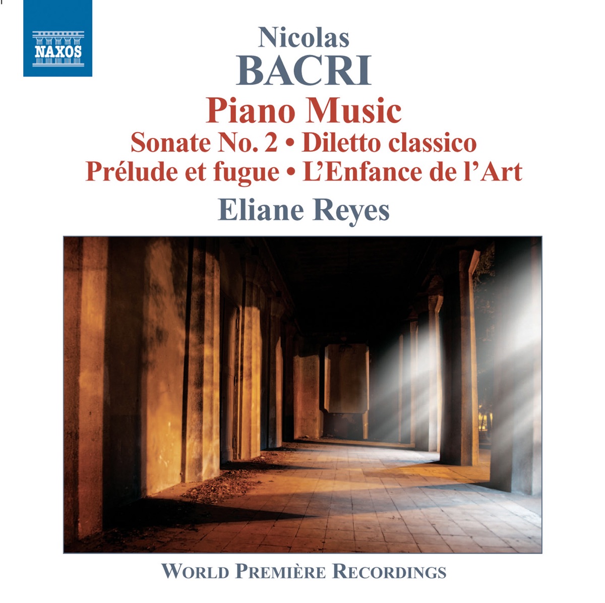 Bacri: Piano Works cover art