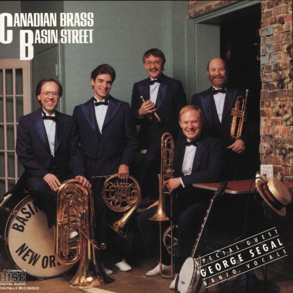 Обложка альбома «Basin Street» — Canadian Brass & George Segal