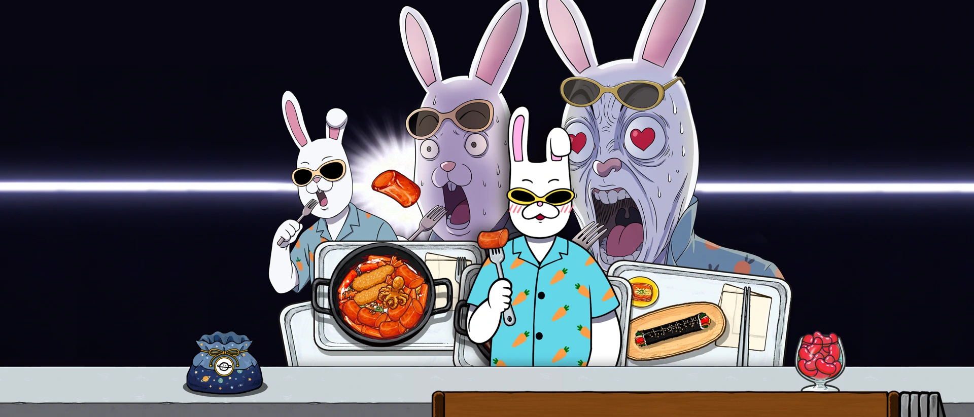 Space Tteokbokki Tycoon product page header