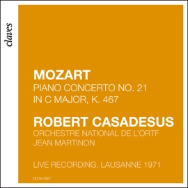 Piano Concerto No. 21 in C Major, K.467: II. Andante Jean Martinon, Robert Casadesus & Orchestre National de France