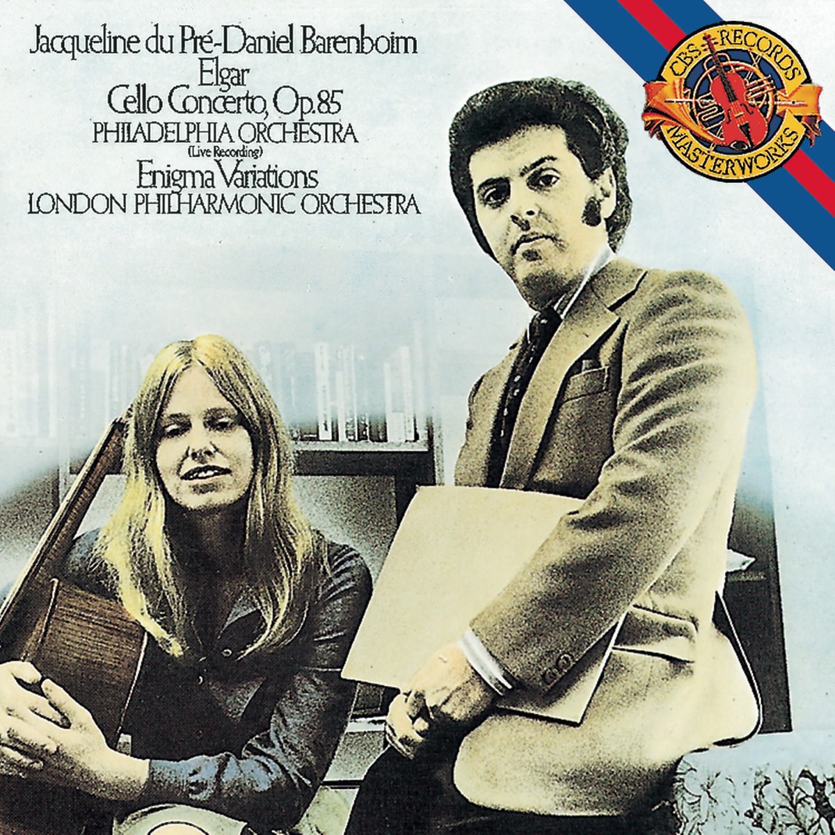 ‎Elgar Cello Concerto; Enigma Variations Album by Jacqueline du Pré