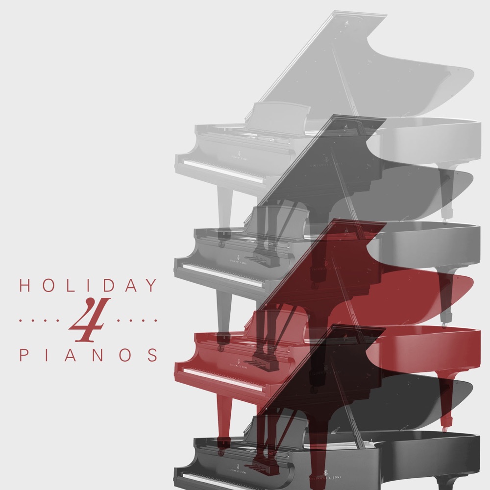 Обложка альбома «Holiday 4 Pianos» — Ellis Larkins, Stan Free, Jimmy Jones, Don Abney, Joe Benjamin, Jr. & Bobby Donaldson