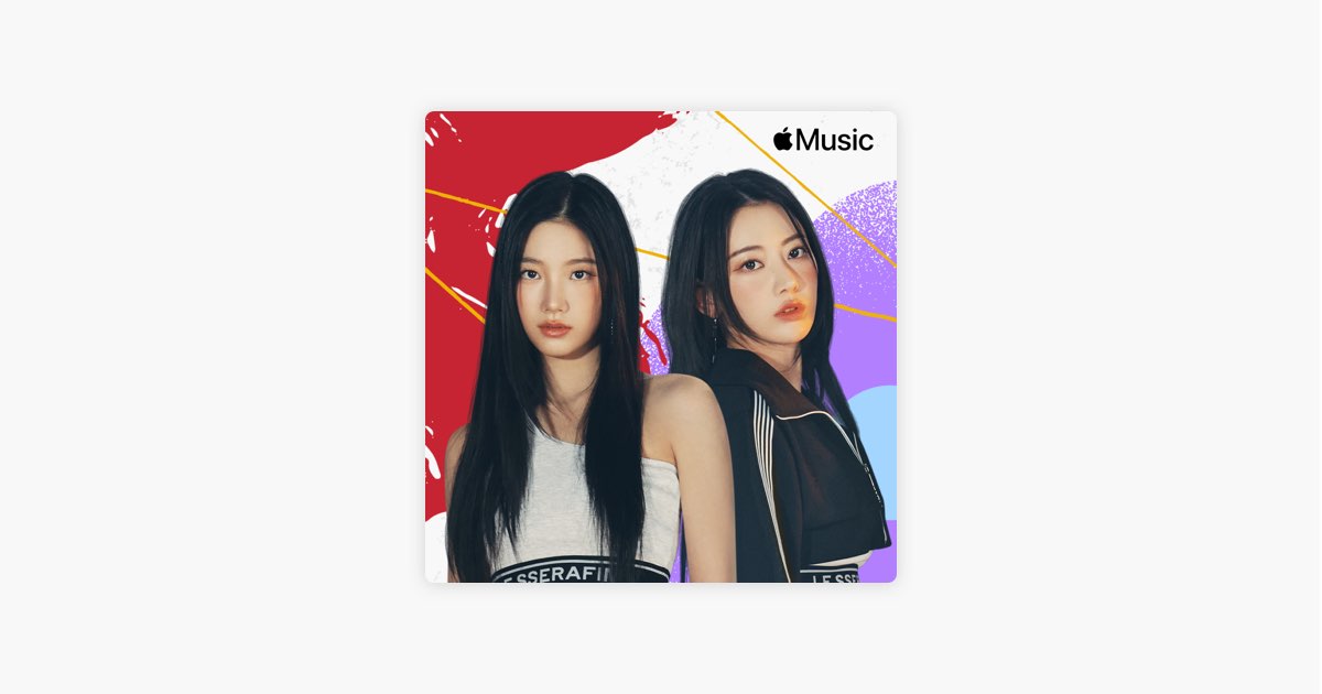 LE SSERAFIM (SAKURA and KAZUHA)：New Year Starters 2025