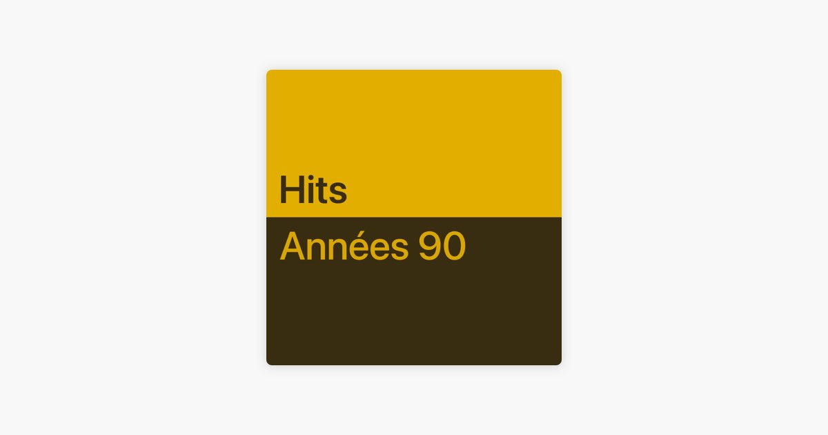 Hits des années 90 : les indispensables