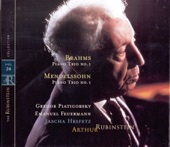 Rubinstein Collection, Vol. 24: Mendelssohn: Piano Trio, Op. 49; Brahms: Piano Trio, Op. 8 artwork