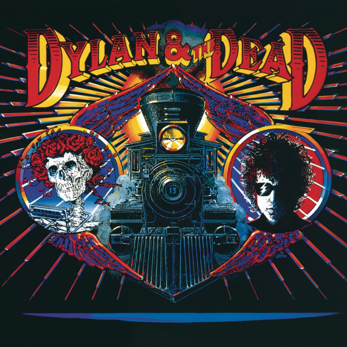 Dylan & The Dead (Live) cover art