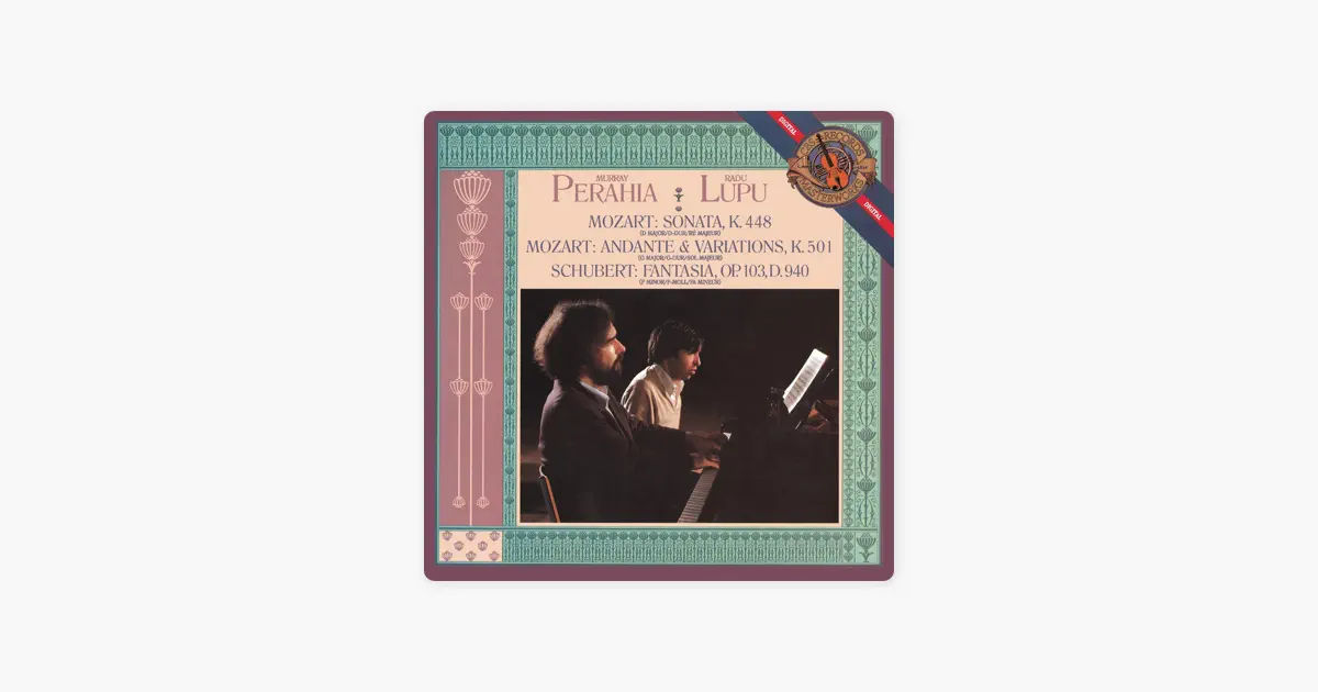 Mozart: Sonata in D Major for Two Pianos, K. 448; Schubert