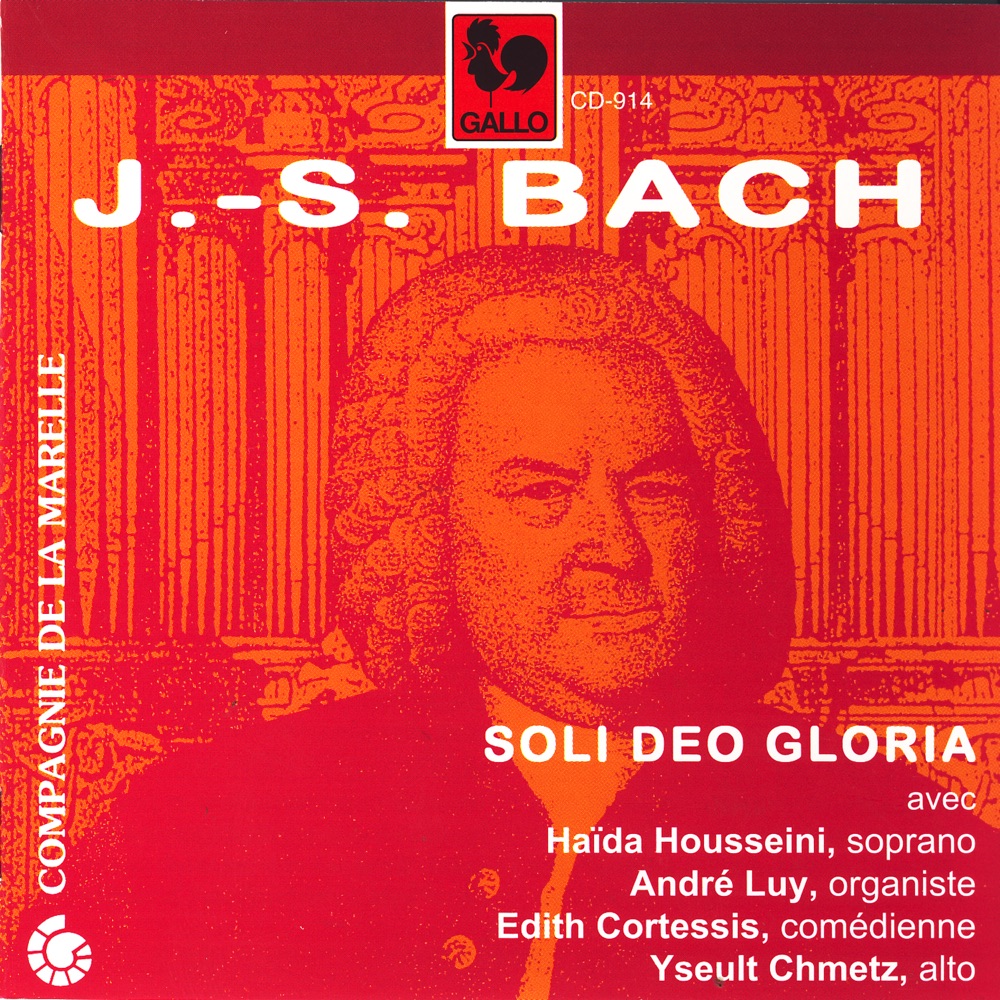 Обложка альбома «Soli Deo Gloria: Anna Magdalena raconte les événements marquants de la vie de J.-S. Bach» — Haïda Housseini, Yseult chmetz, André Luy & Edith Cortessis