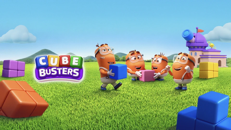Cube Busters App Store product page header