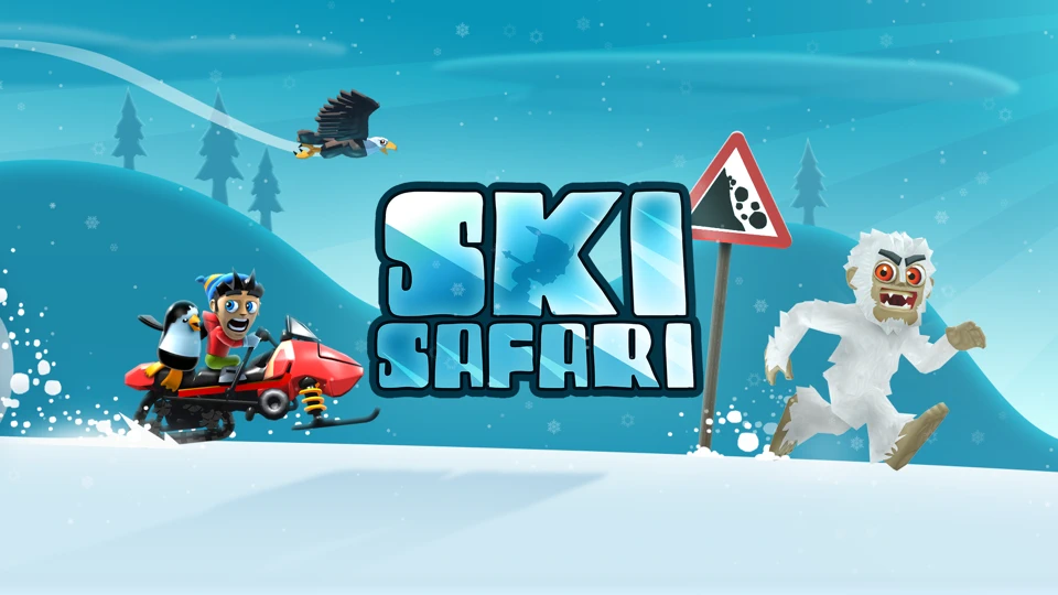 Ski Safari App Store product page header