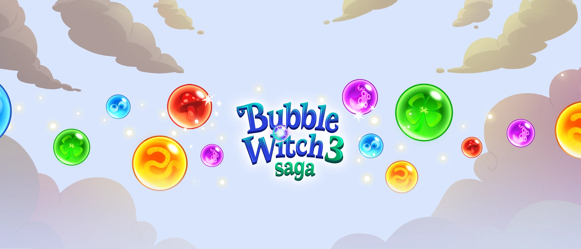 Bubble Witch 3 Saga product page header