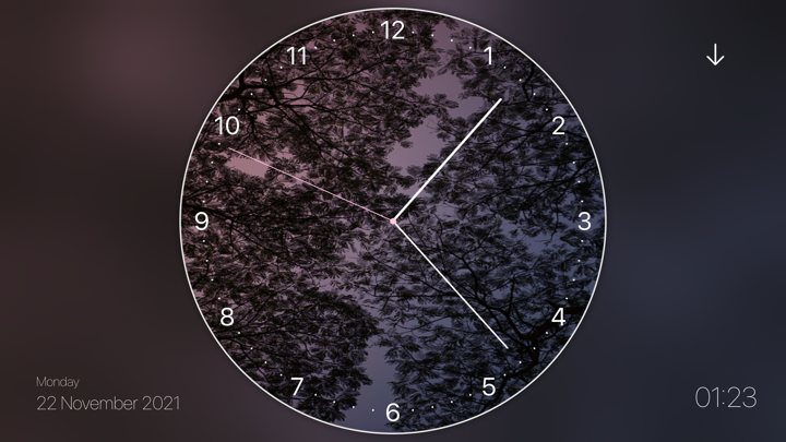 Screenshot #2 pour Horloge analogique heure Clock