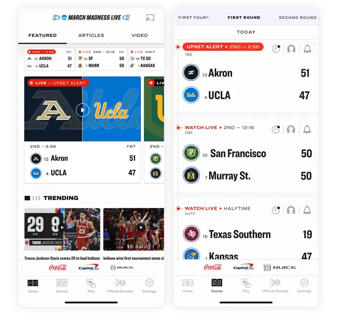 Watch march madness live 