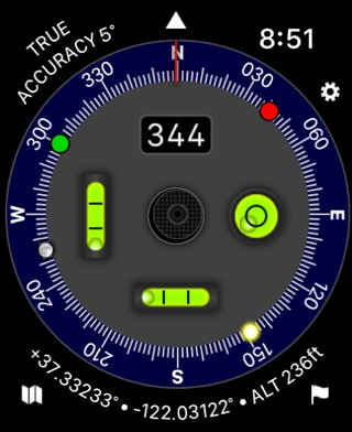 Pro Compass for Watchのおすすめ画像1