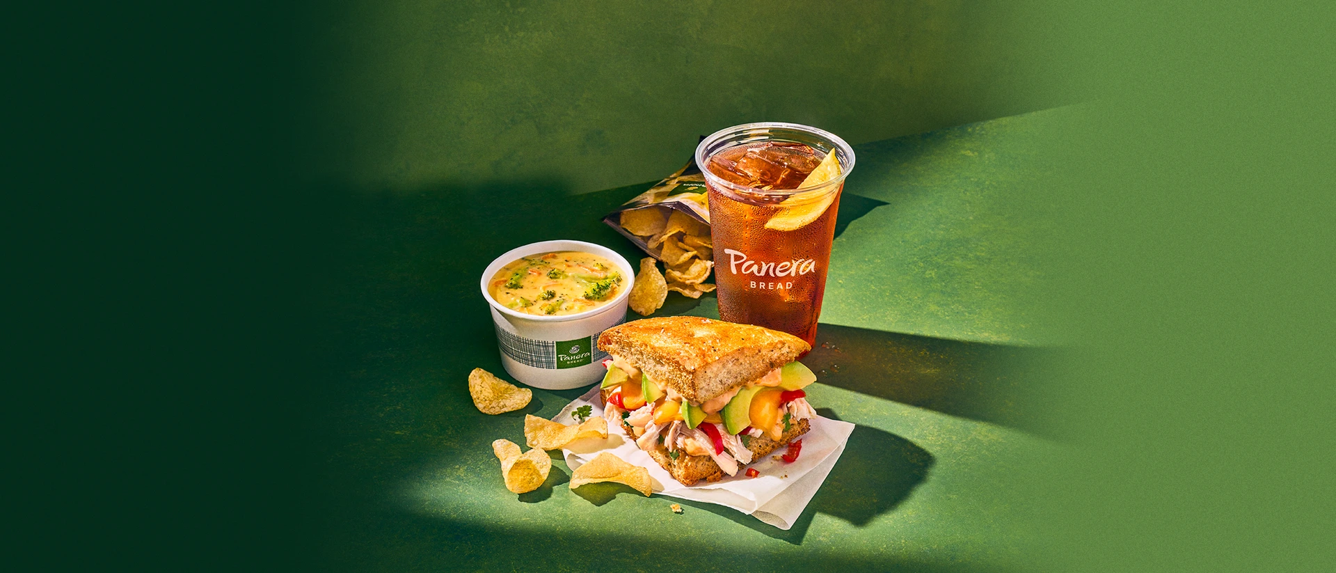 Panera Bread product page header