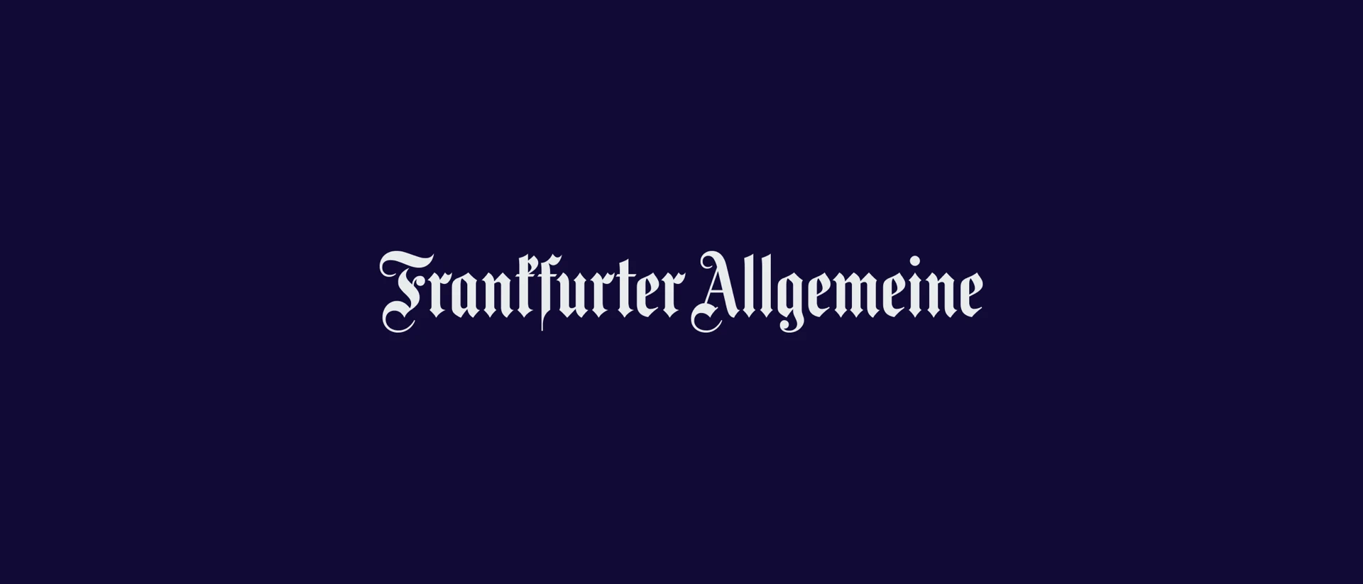 F.A.Z. Kiosk - App zur Zeitung product page header