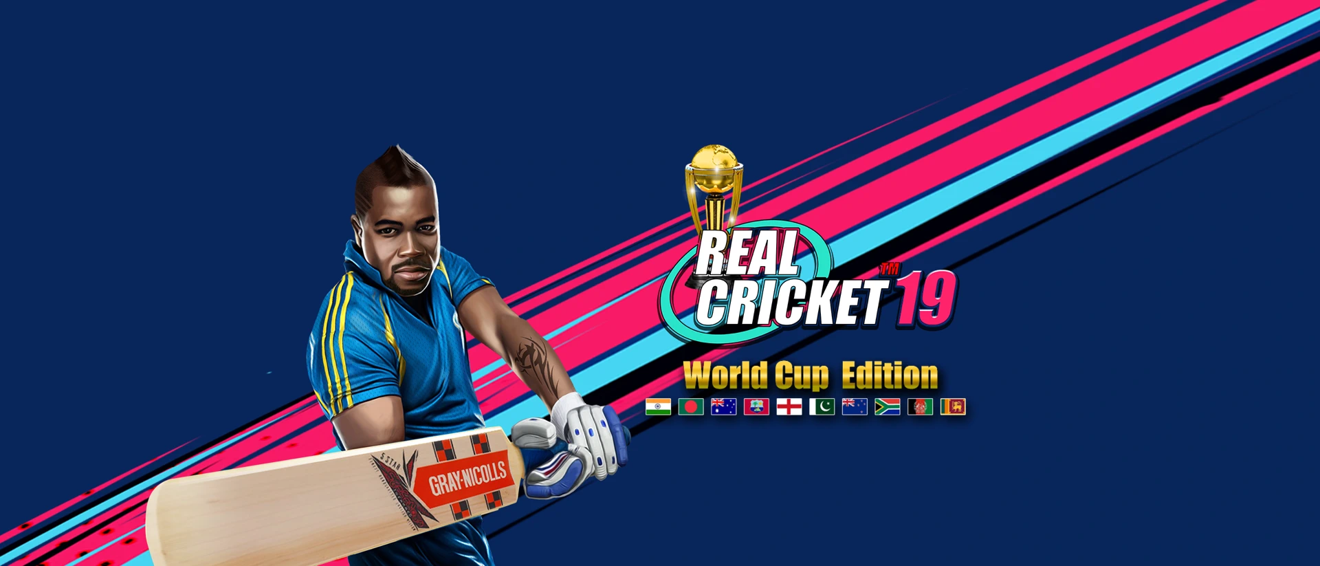 Real Cricket™ 20 product page header