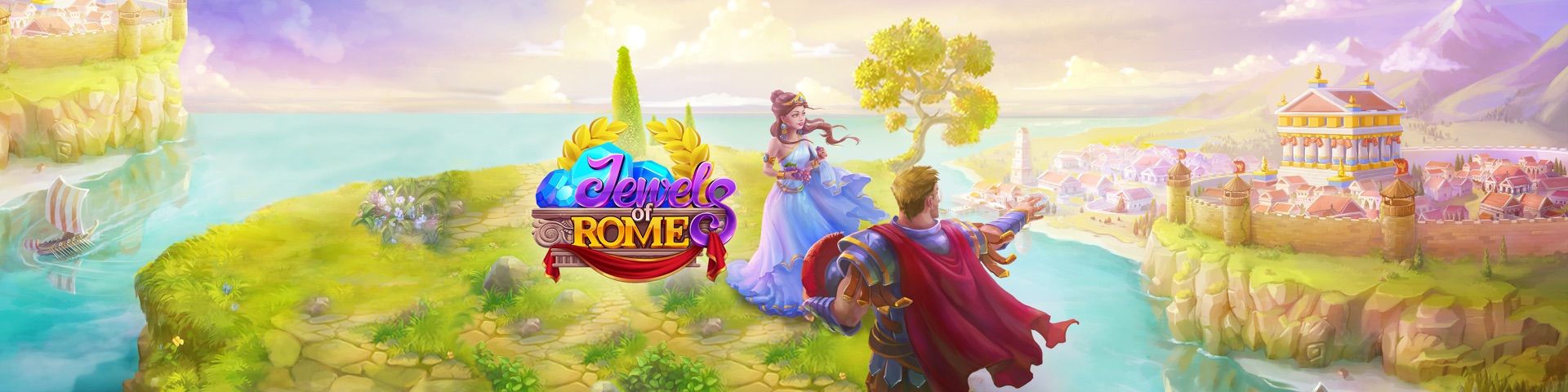Jewels of Rome・Match 3 Gems product page header