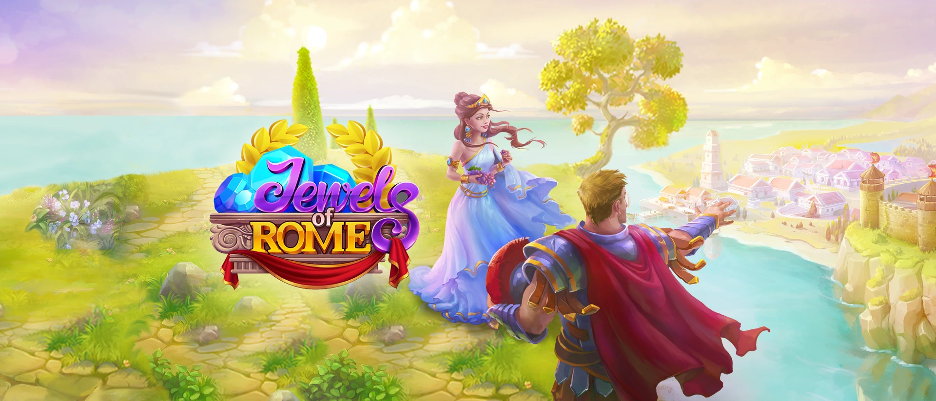 Jewels of Rome・Match 3 Gems product page header