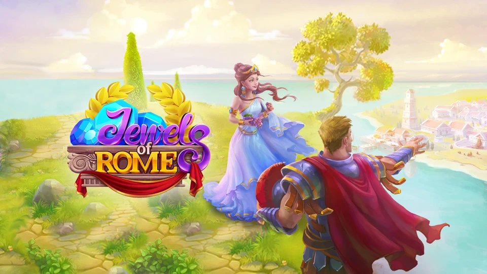 Jewels of Rome・Match 3 Gems App Store product page header