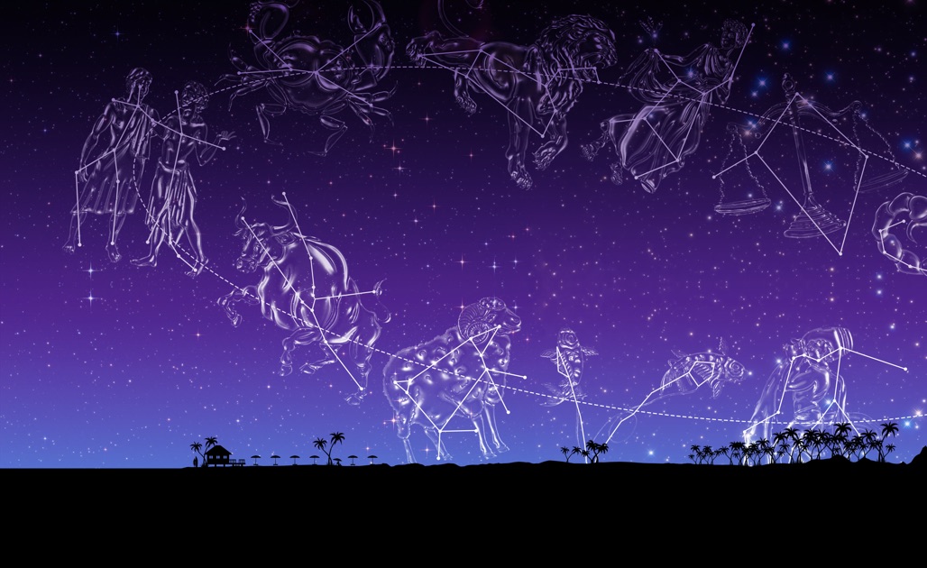 ‎Find your zodiac sign with Night Sky App Store Story