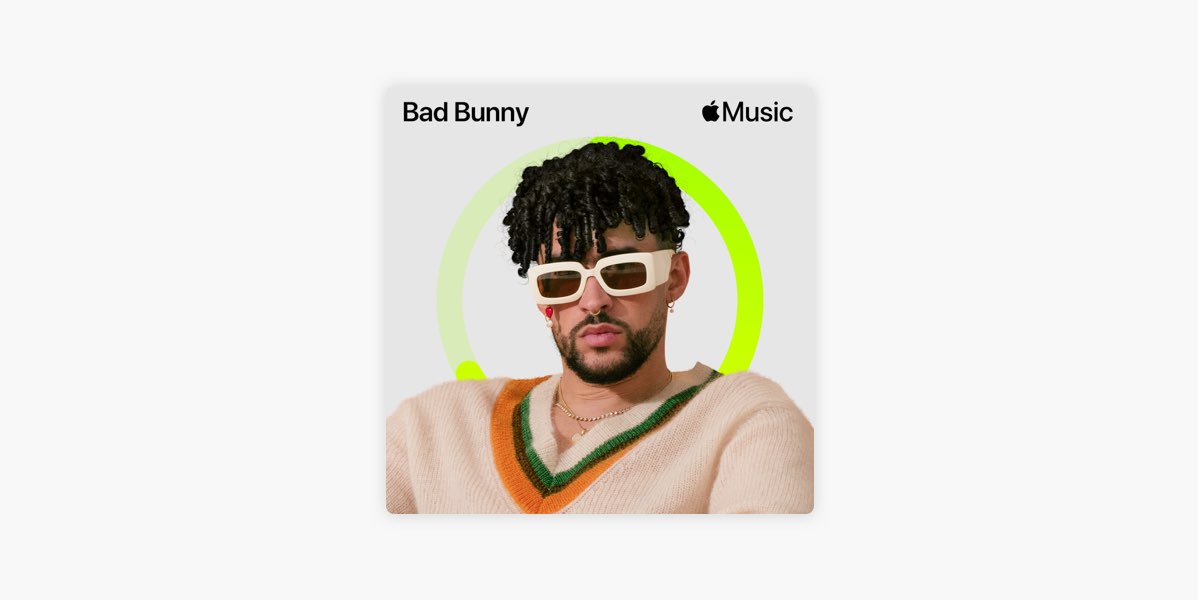 Bad Bunny: Fitness+ Spotlight on Apple Music