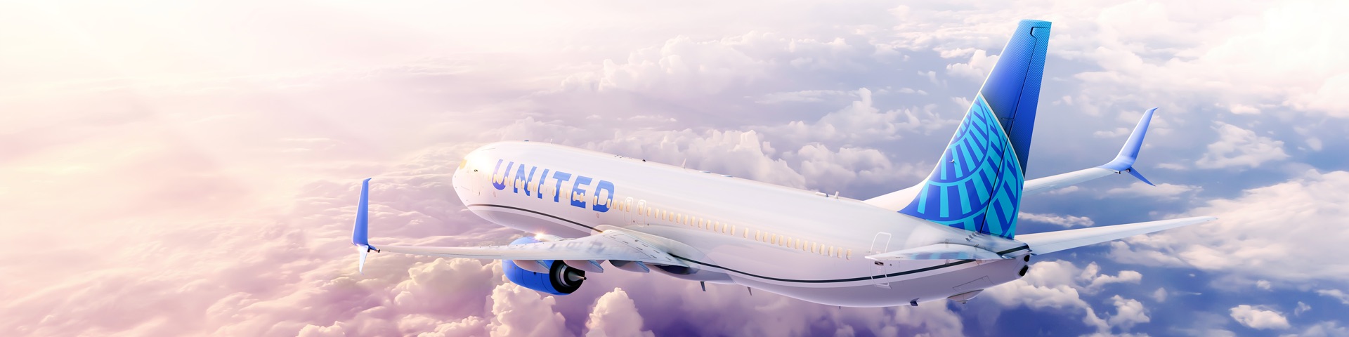 United Airlines product page header