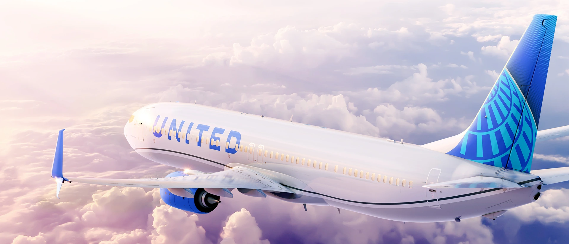 United Airlines product page header