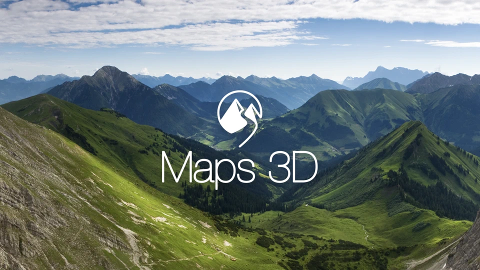 Maps 3D PRO - Hike & Bike App Store product page header