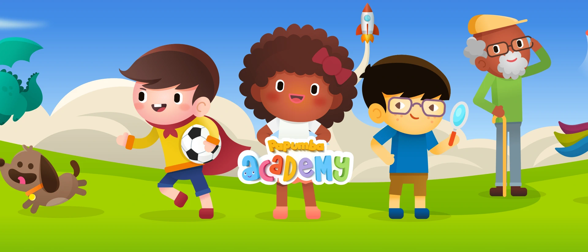 Papumba: Kids Learning Games product page header