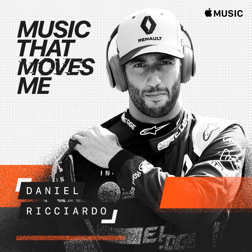 Daniel Ricciardo: Music That Moves Me