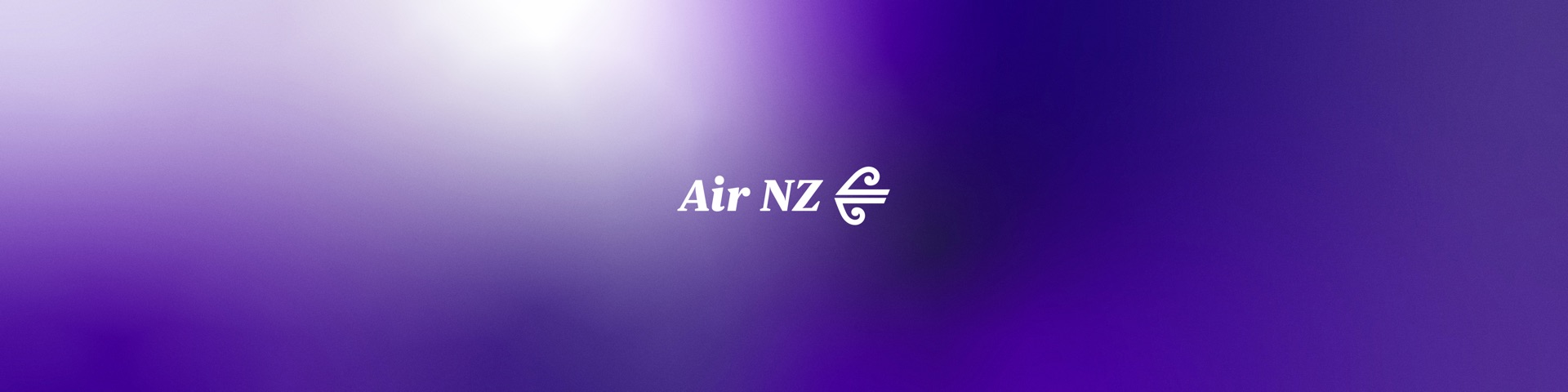 Air NZ product page header