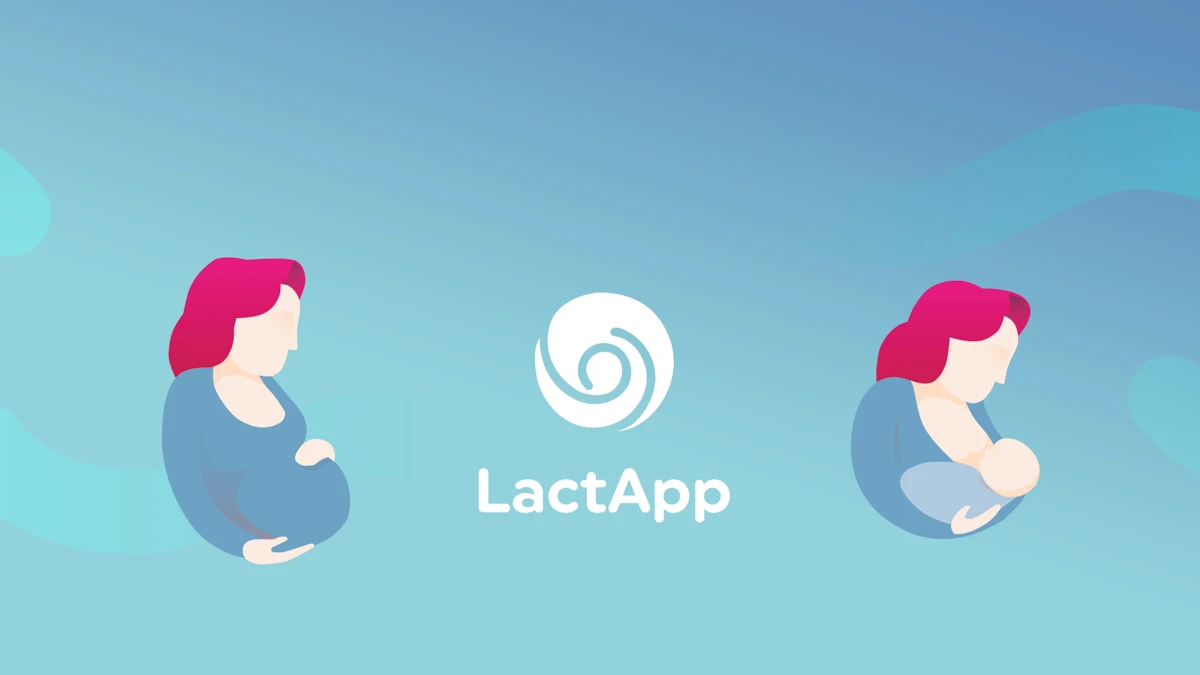 LactApp App Store product page header