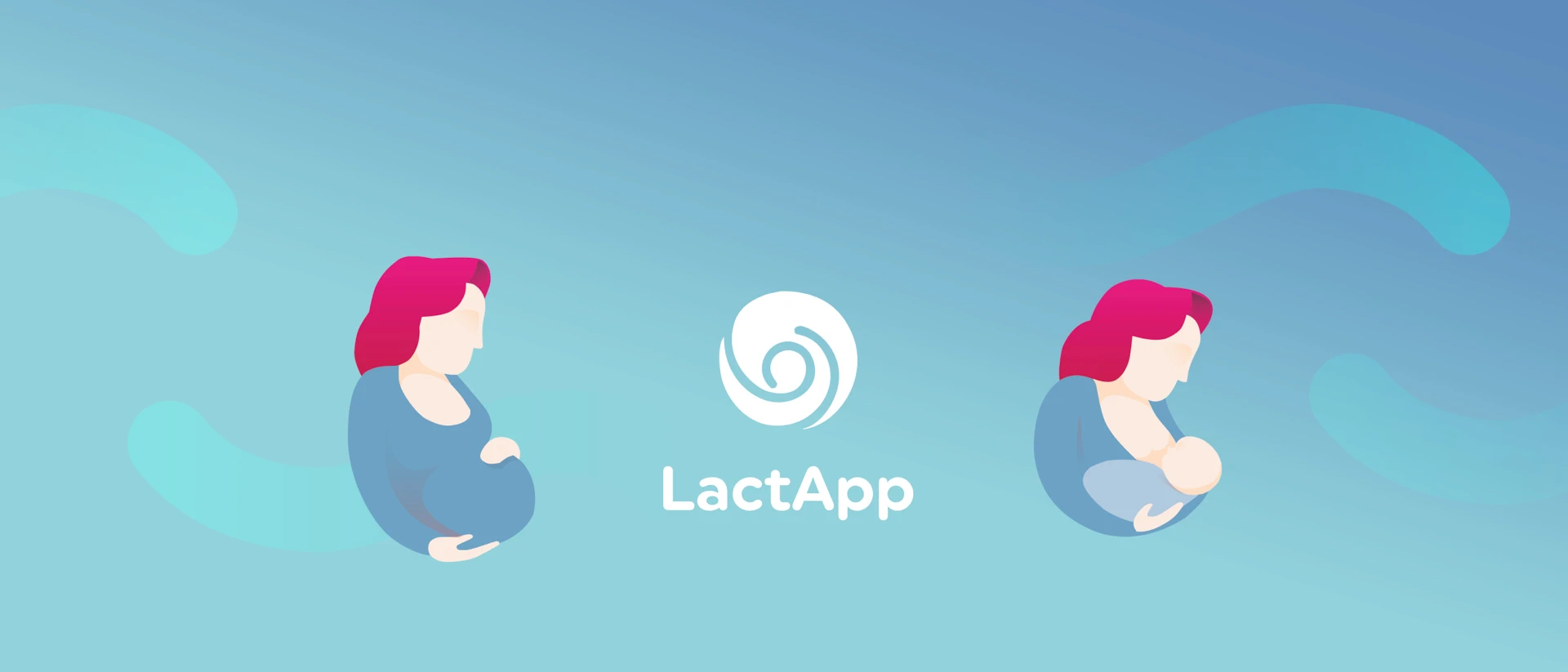 LactApp product page header