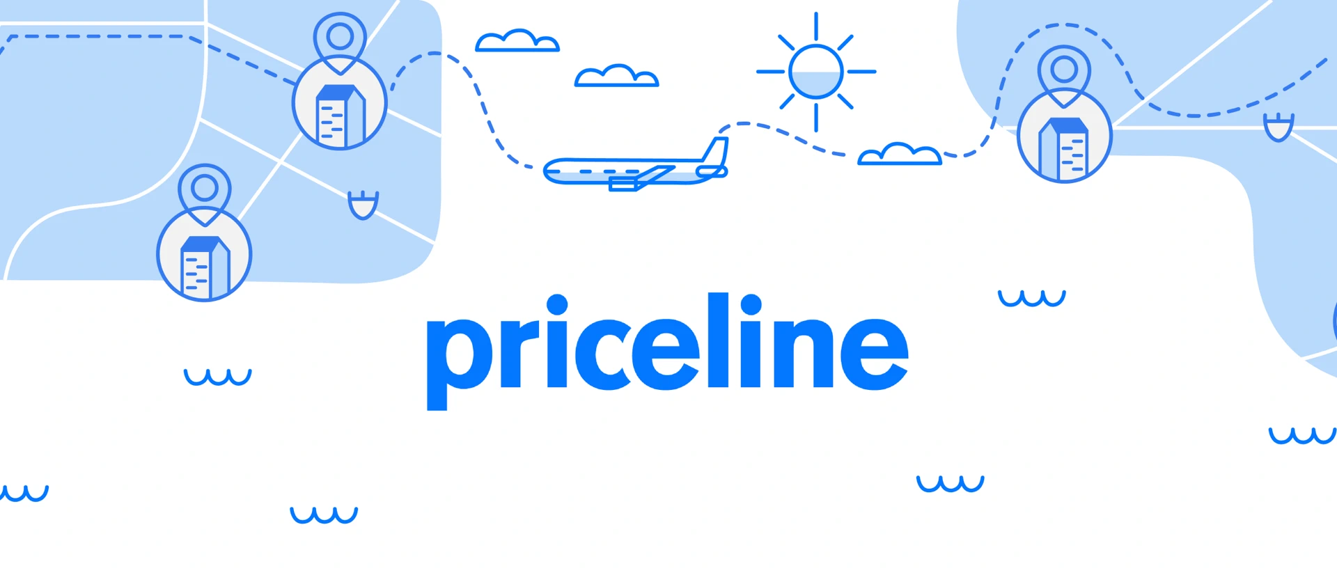 Priceline - Hotel, Car, Flight product page header