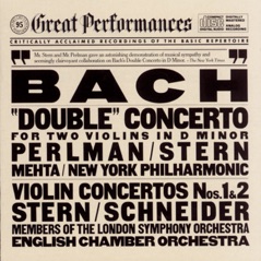 Bach: "Double" Concerto for Two Violins In D Minor & Violin Concertos Nos. 1 & 2