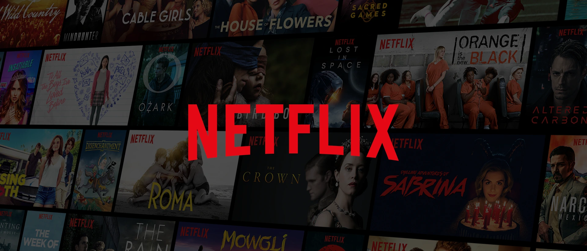 Netflix product page header