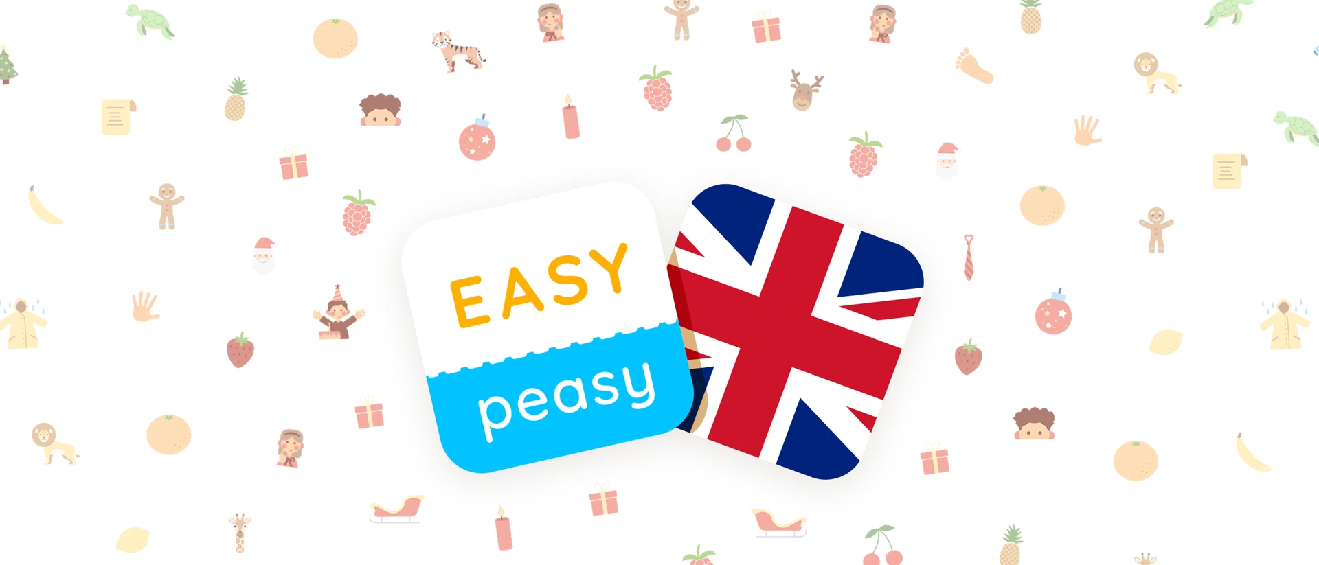 EASY peasy: English for Kids product page header