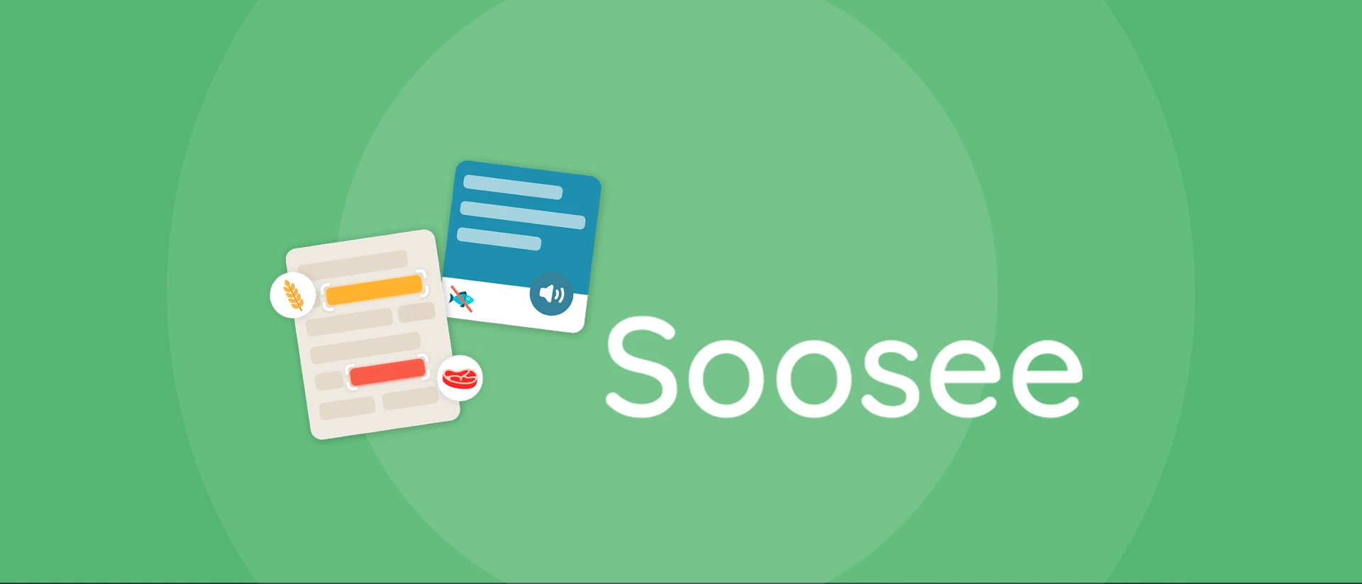 Soosee - Allergy & Vegan Scan product page header