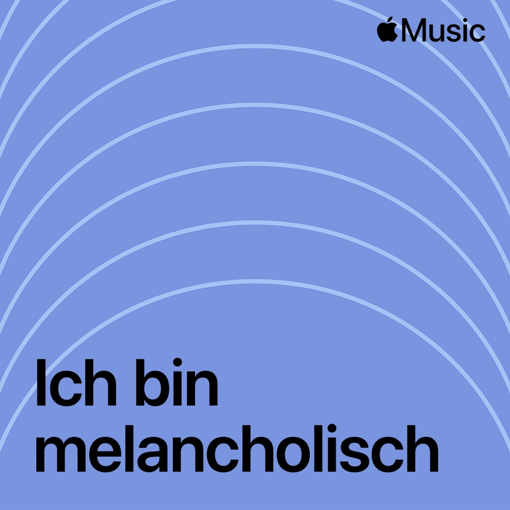 Ich bin melancholisch